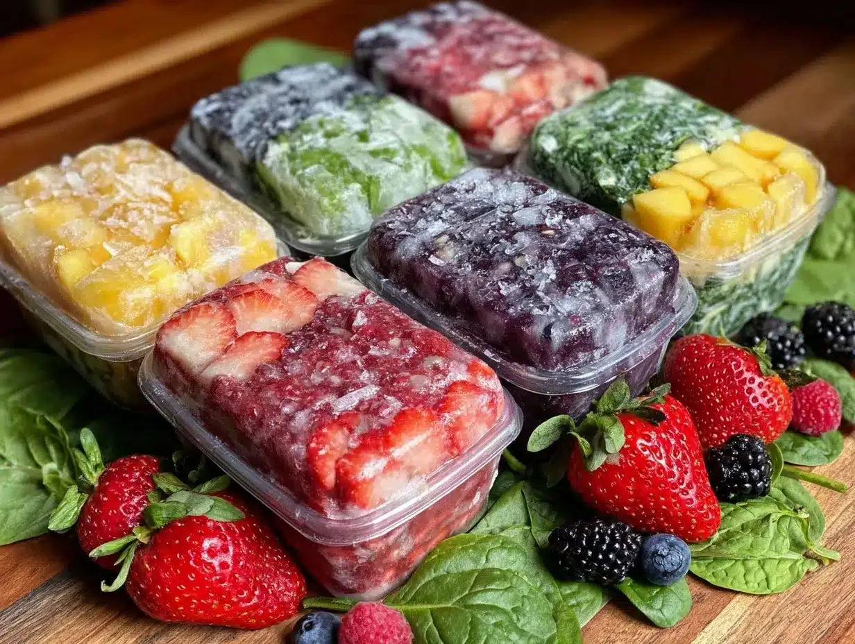 easy weekly meal prep smoothie freezer packs preparation steps