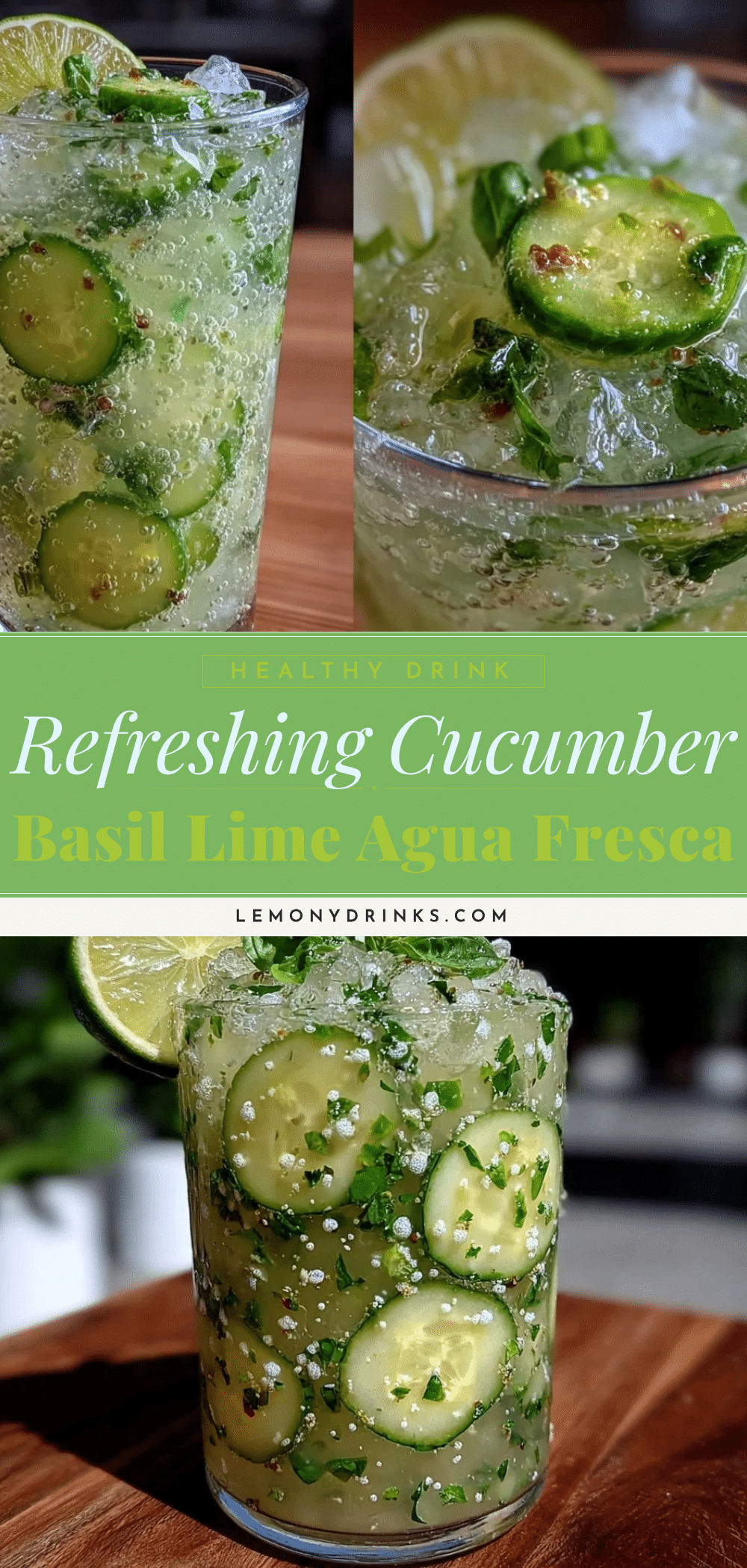 fresh cucumber basil agua fresca recipe