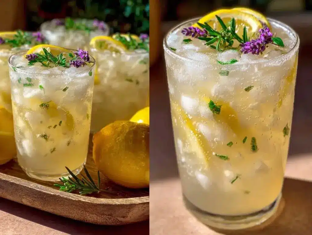 fresh lavender lemonade recipe - featured image