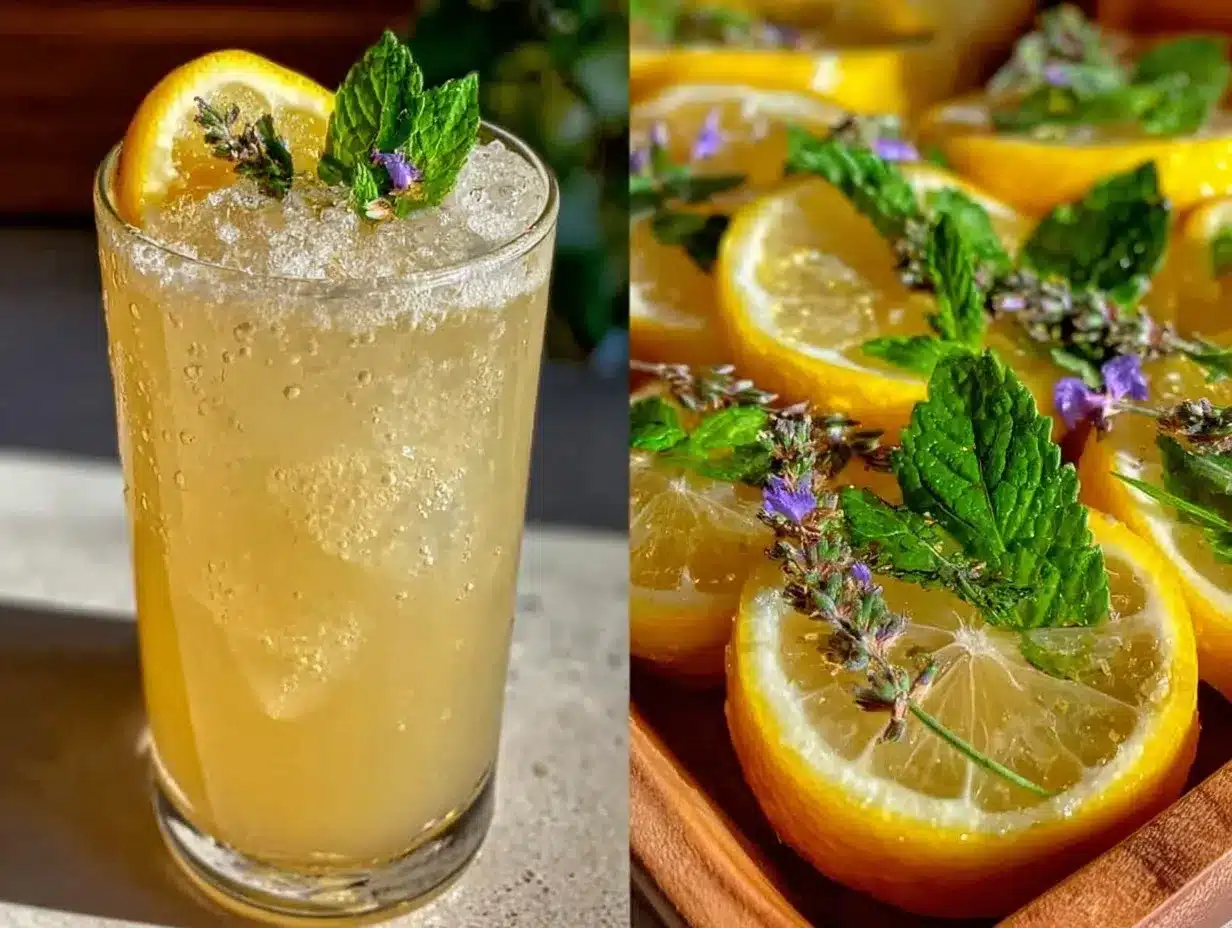 fresh lavender lemonade recipe preparation steps