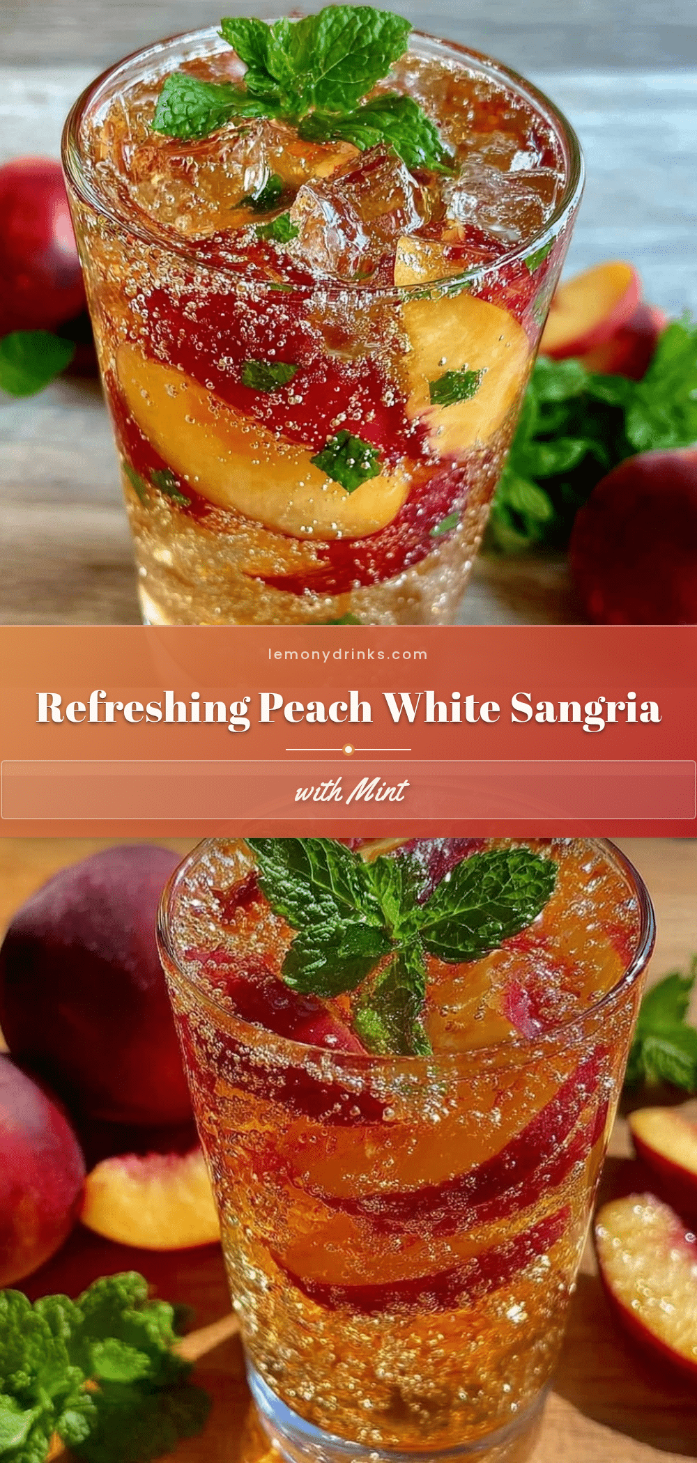 fresh peach white sangria recipe