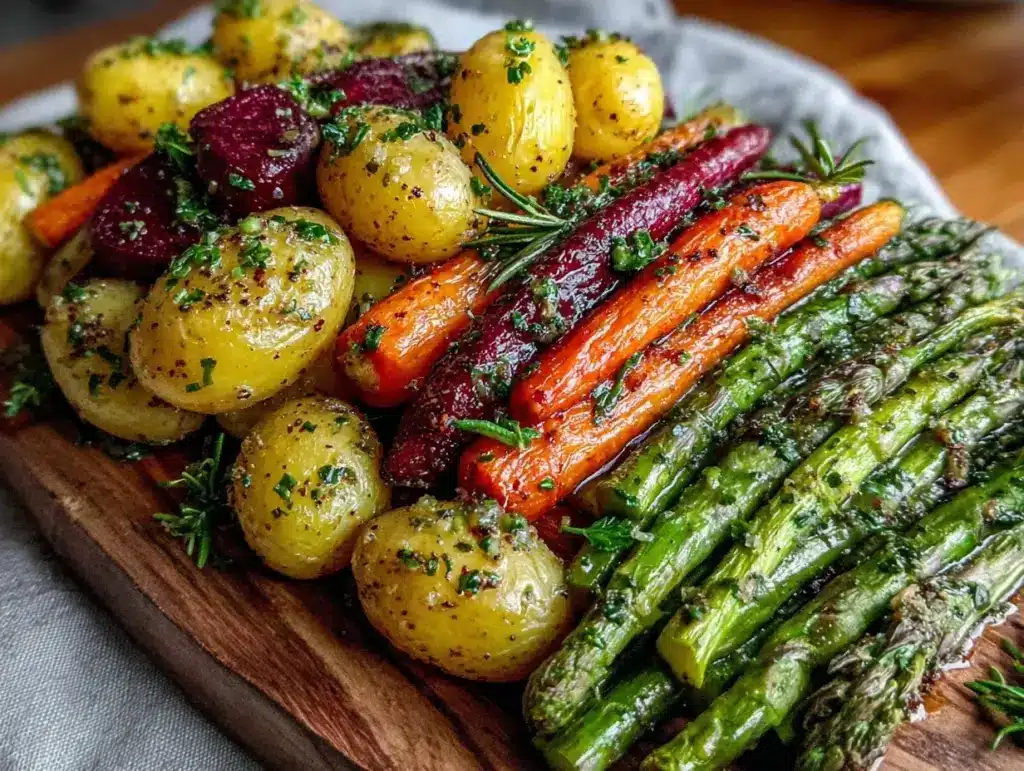 fresh roasted seasonal vegetable medley - featured image