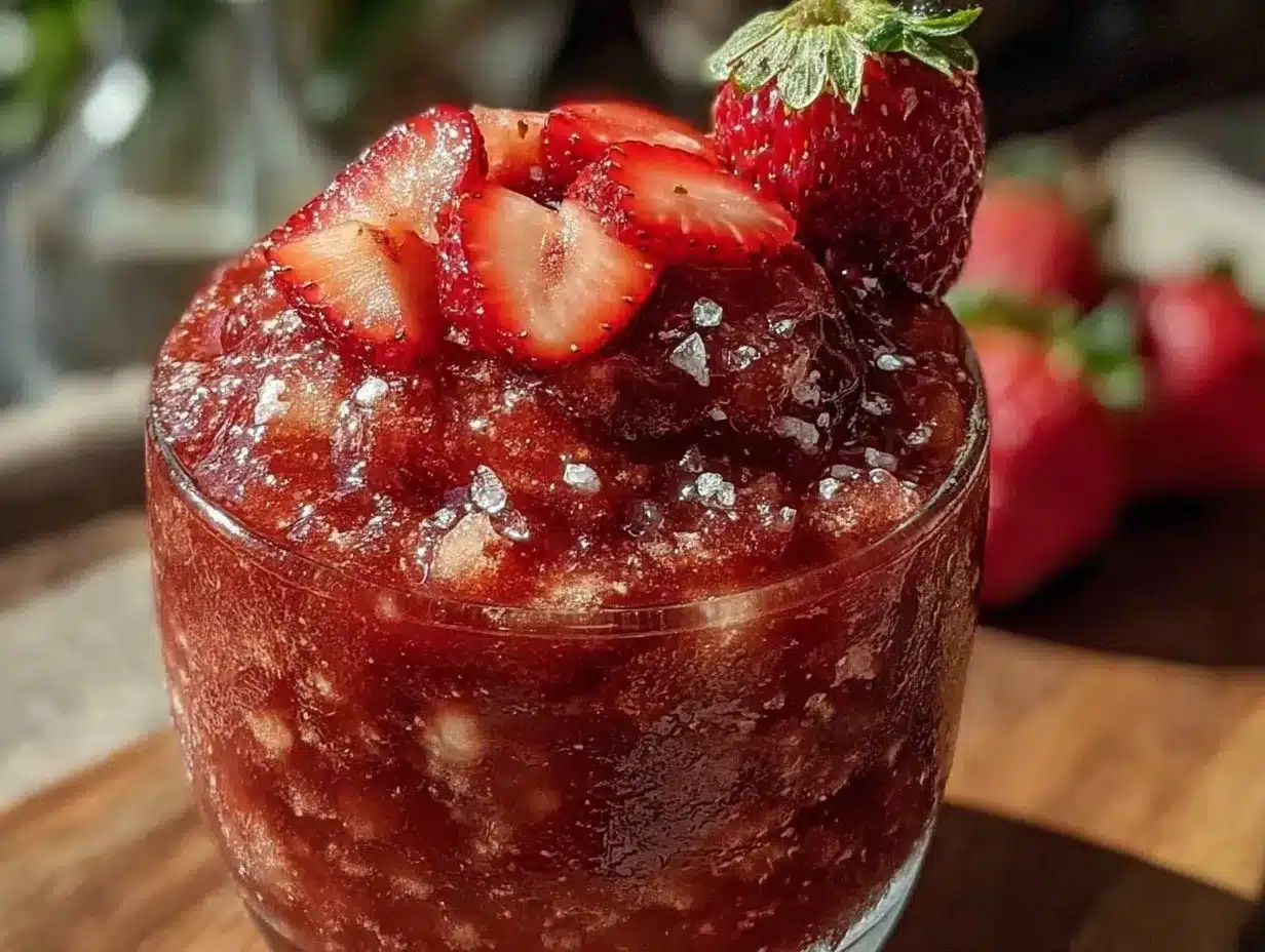 frozen strawberry daiquiri preparation steps