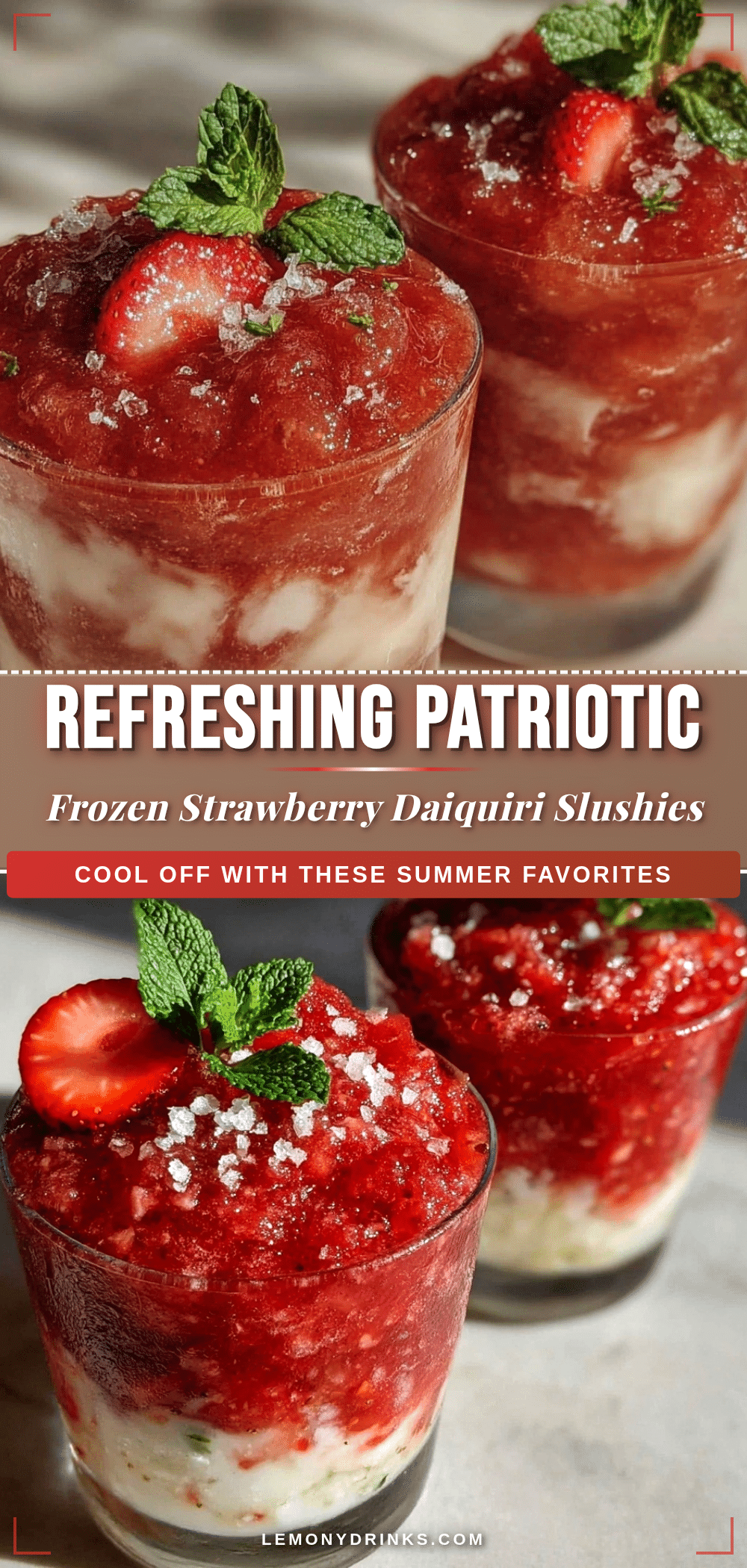frozen strawberry daiquiri slushies recipe