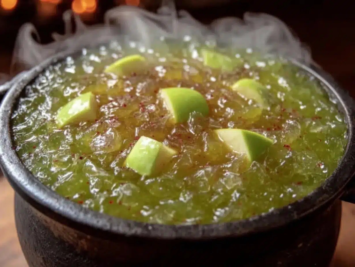 green apple punch preparation steps