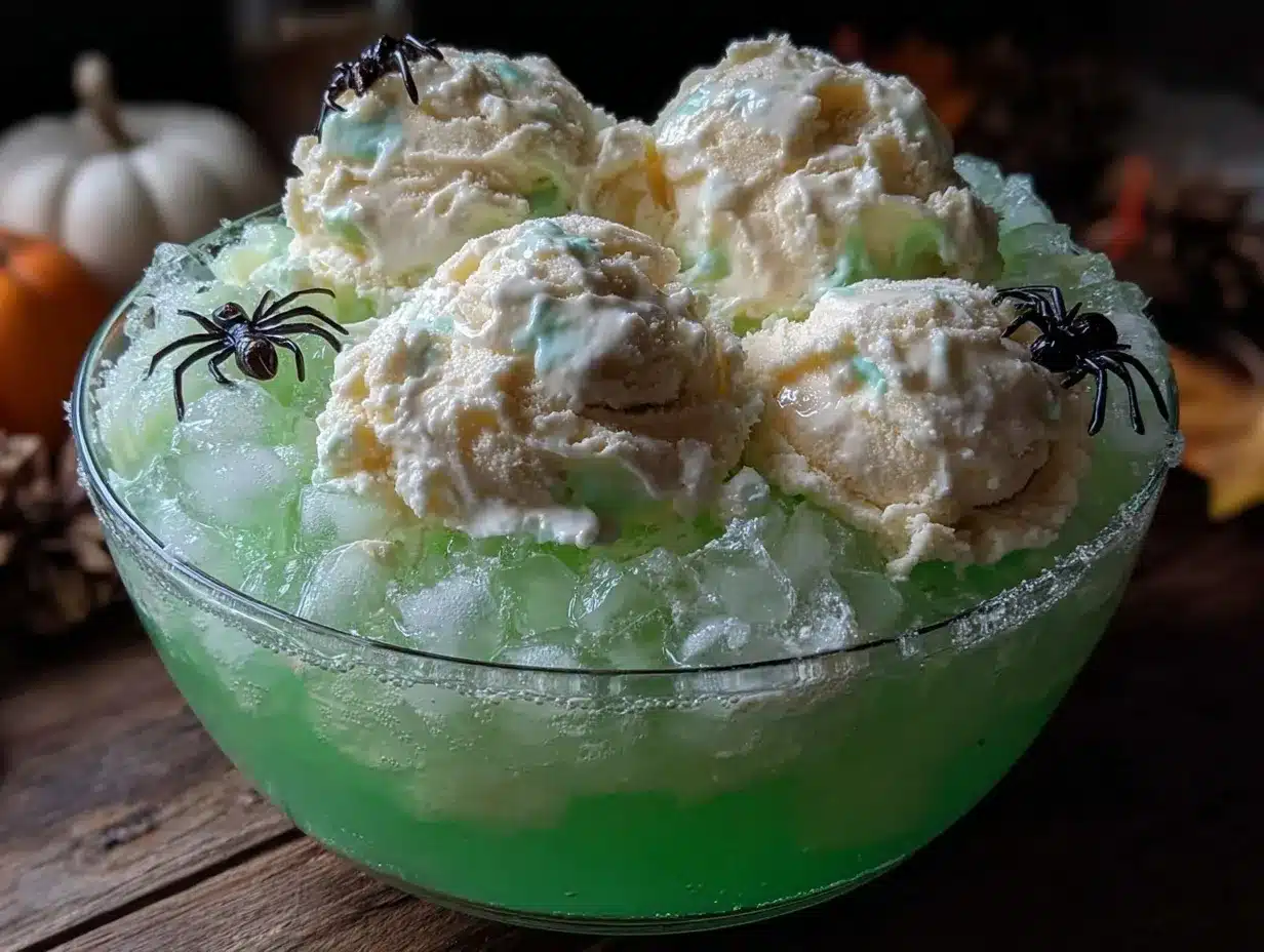 Halloween Punch Bowl Recipe preparation steps