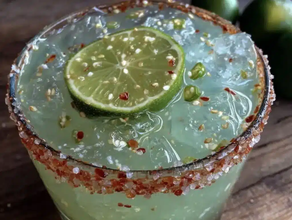 Hatch green chile margarita - featured image