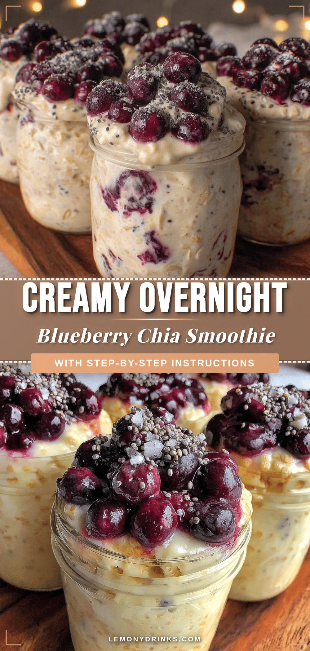 healthy overnight oat milk smoothie recipe