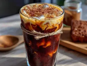 iced brown sugar shaken espresso - featured image