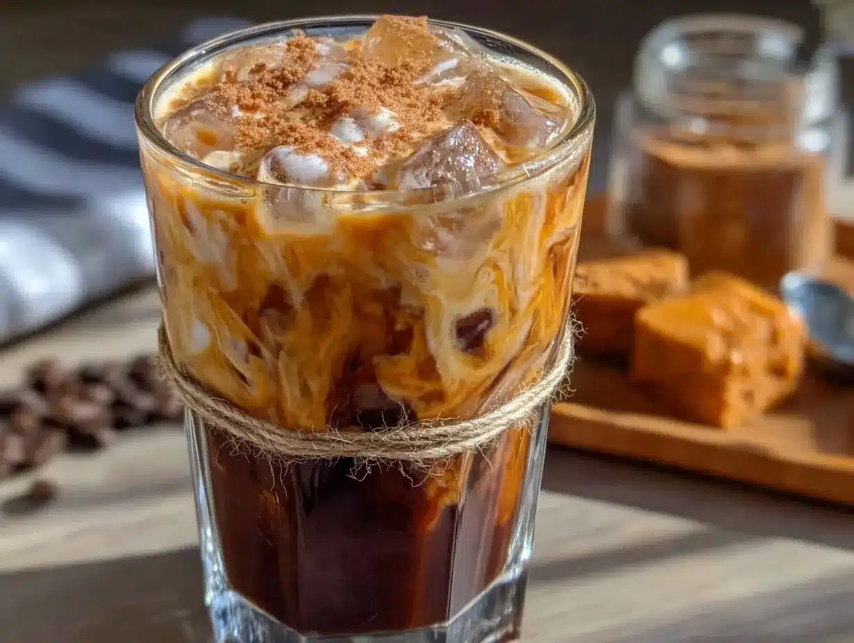 iced brown sugar shaken espresso preparation steps