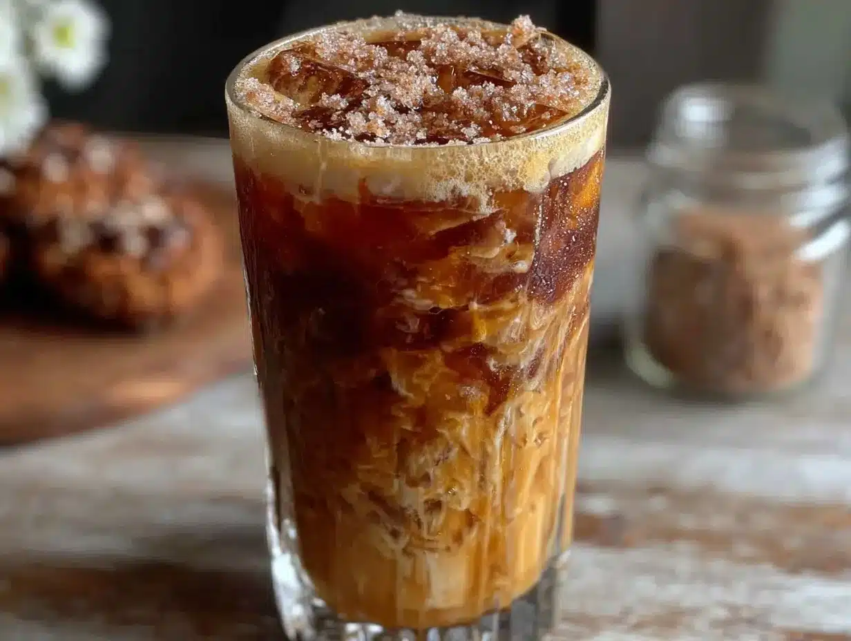iced brown sugar shaken espresso recipe preparation steps