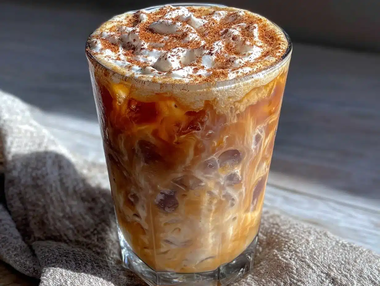 iced pumpkin spice latte - featured image