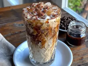 iced vanilla latte - featured image