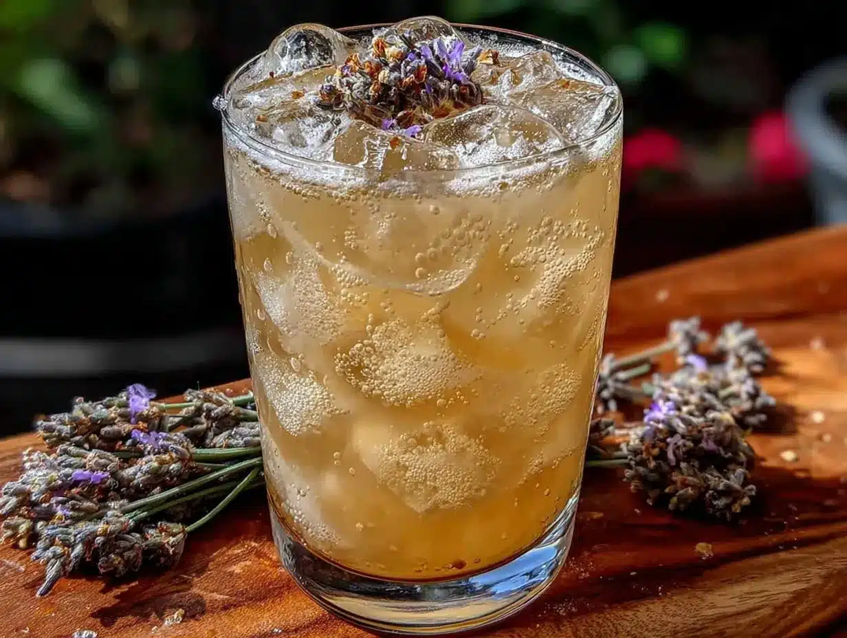 lavender honey iced lemonade preparation steps