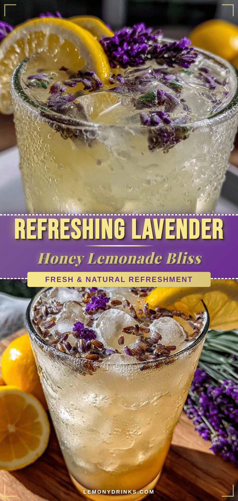 lavender honey lemonade recipe