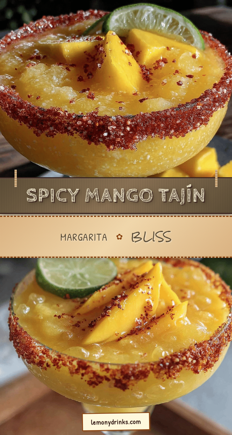 mango Tajín margarita recipe