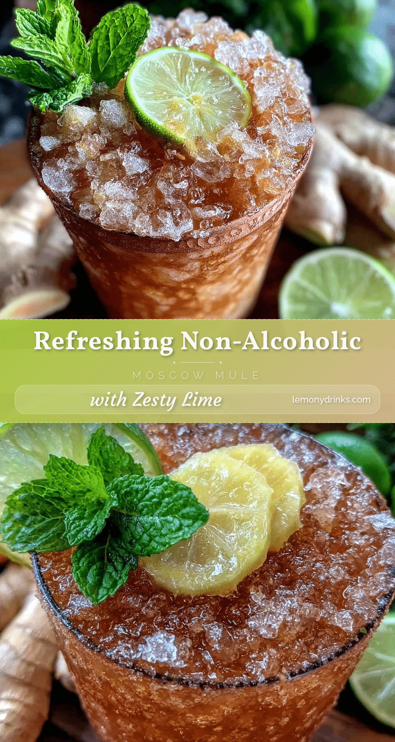 non-alcoholic Moscow Mule recipe