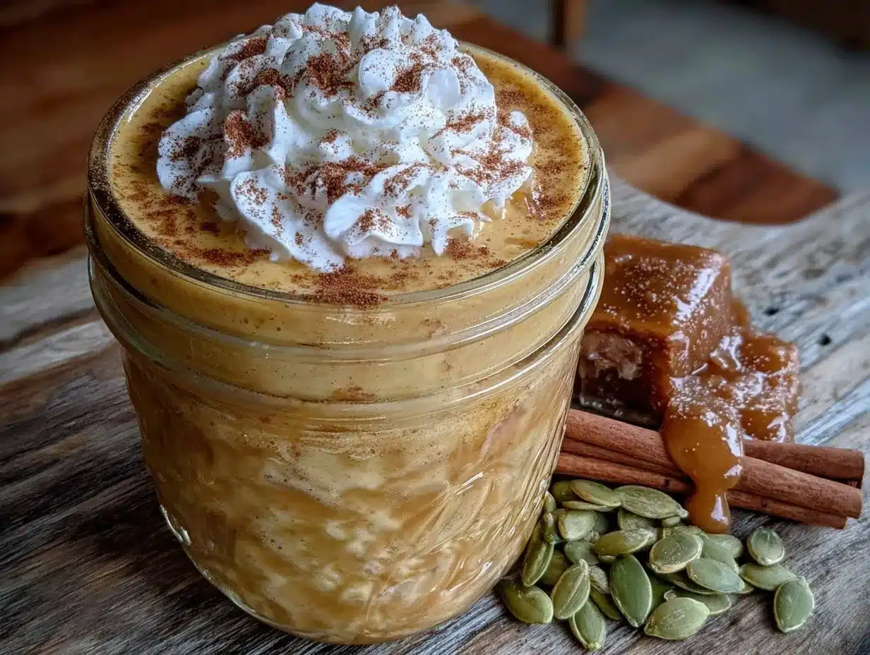 pumpkin pie protein smoothie preparation steps