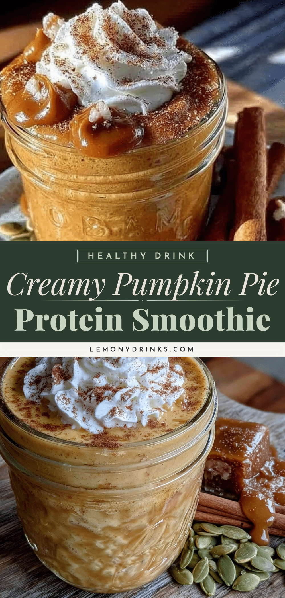 pumpkin pie protein smoothie recipe