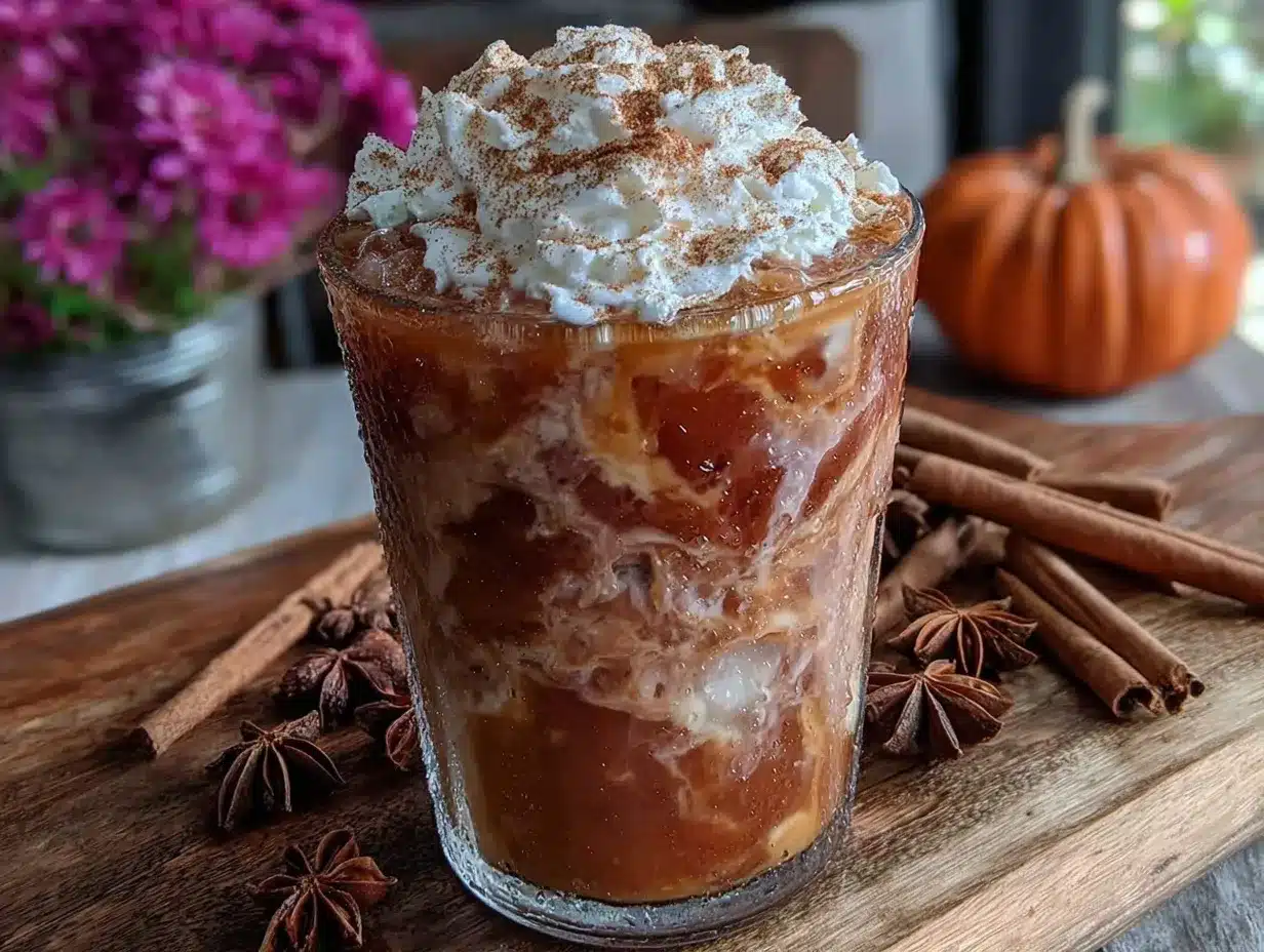pumpkin spice latte syrup preparation steps