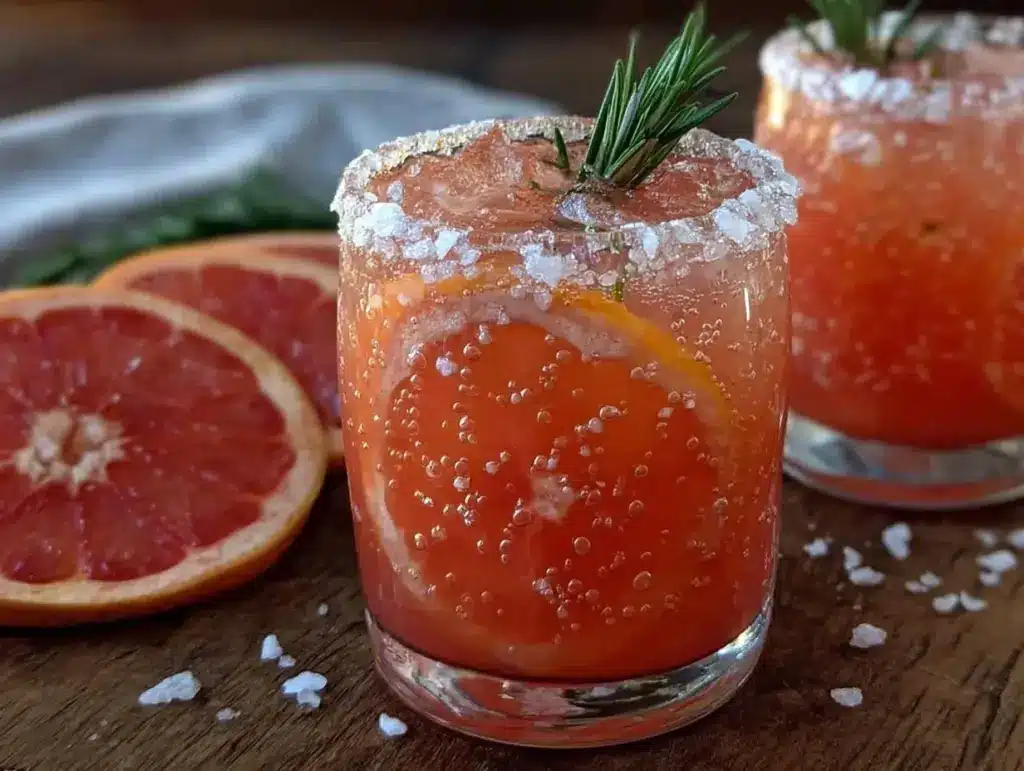 Refreshing Grapefruit Rosemary Paloma Cocktail - featured image