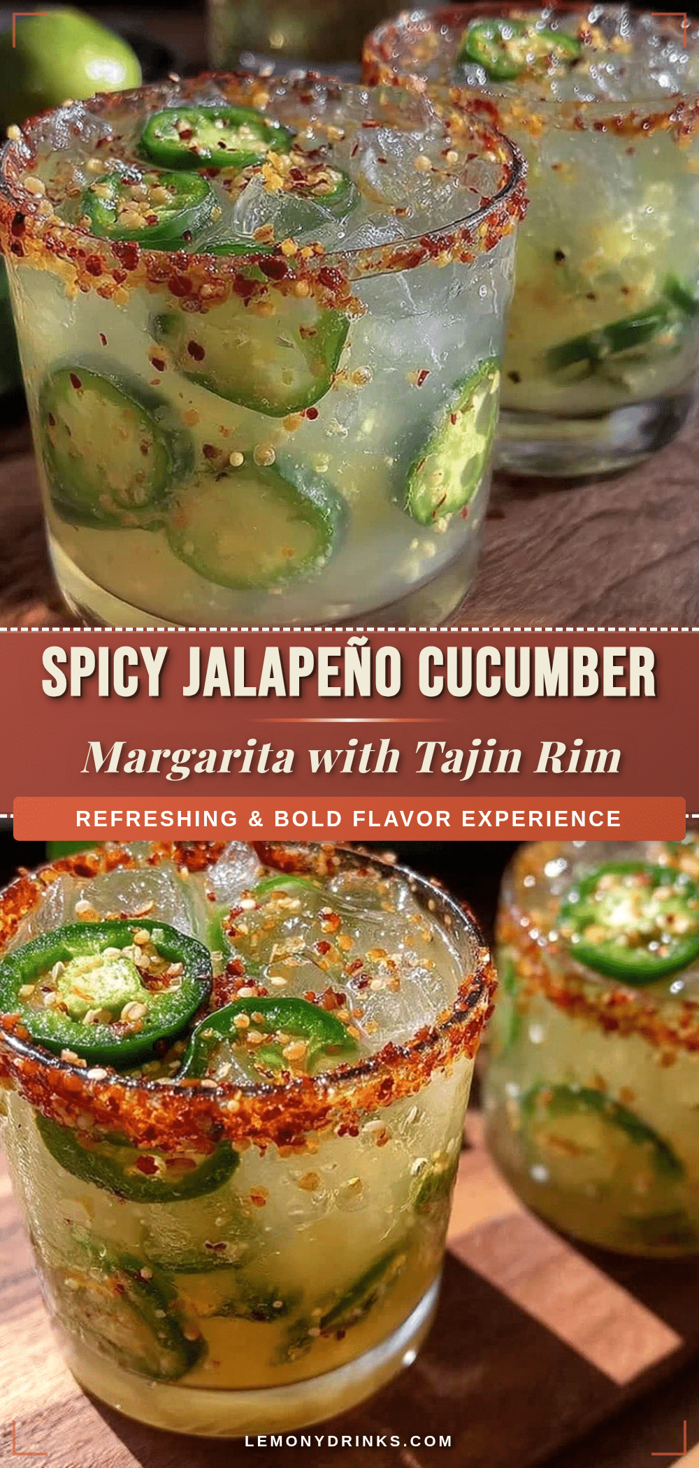 spicy jalapeño cucumber margarita recipe