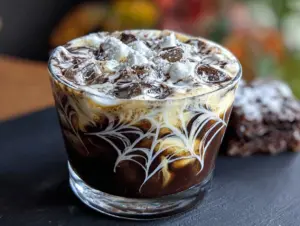 spider web iced latte - featured image