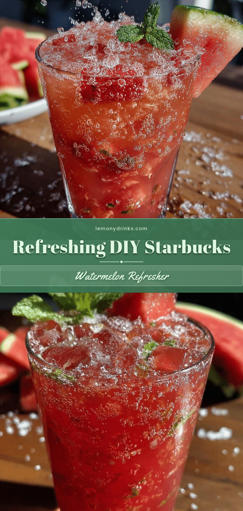 Starbucks Watermelon Refresher Recipe recipe