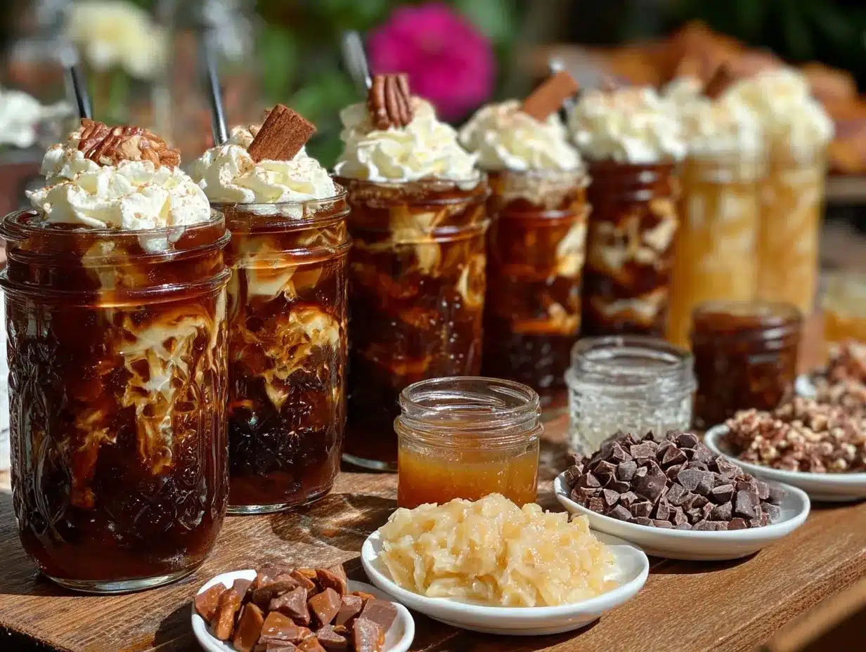 teacher appreciation iced coffee bar setup preparation steps