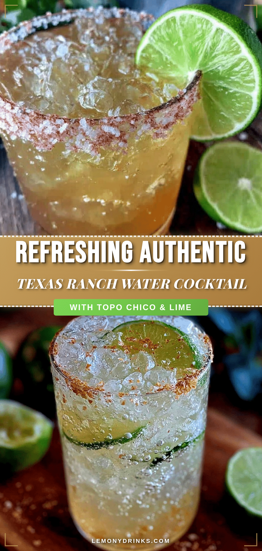 Texas Ranch Water cocktail recipe