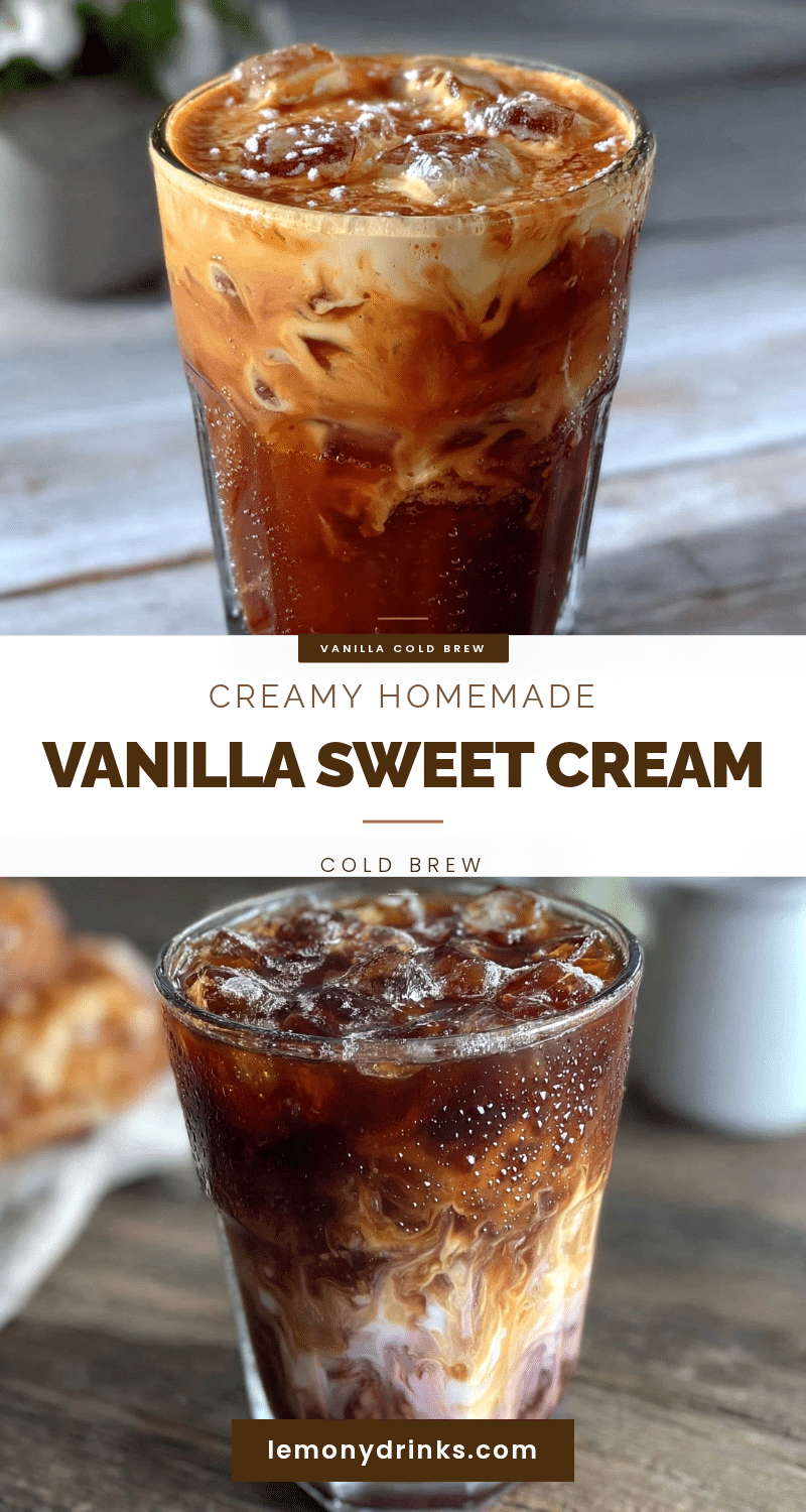 vanilla sweet cream cold brew recipe