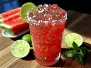watermelon jalapeño agua fresca - featured image