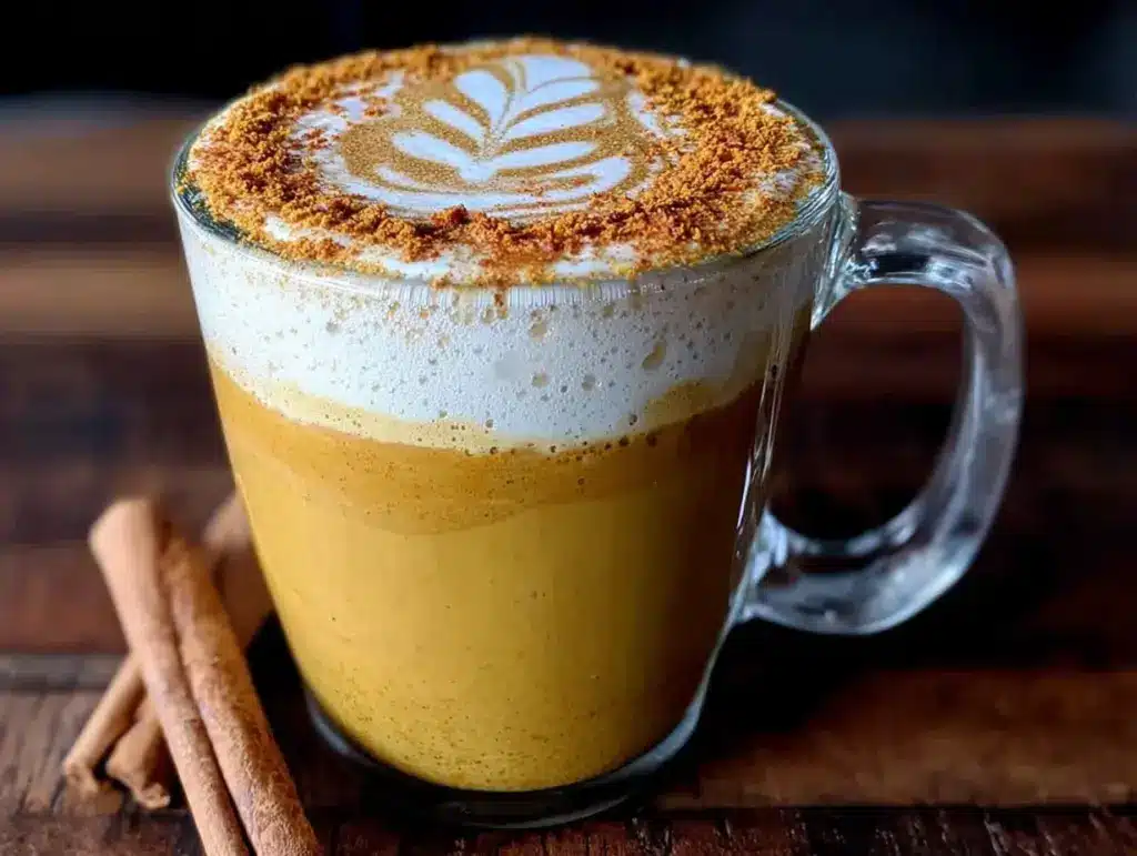 4-ingredient gingerbread latte - featured image