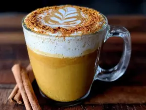 4-ingredient gingerbread latte - featured image