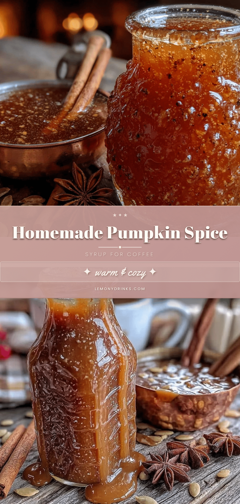 best homemade pumpkin spice syrup recipe