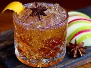 bourbon apple cider old fashioned - featured image