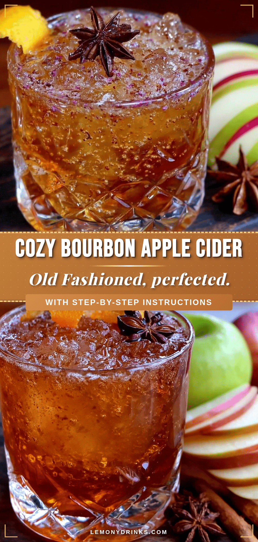bourbon apple cider old fashioned recipe
