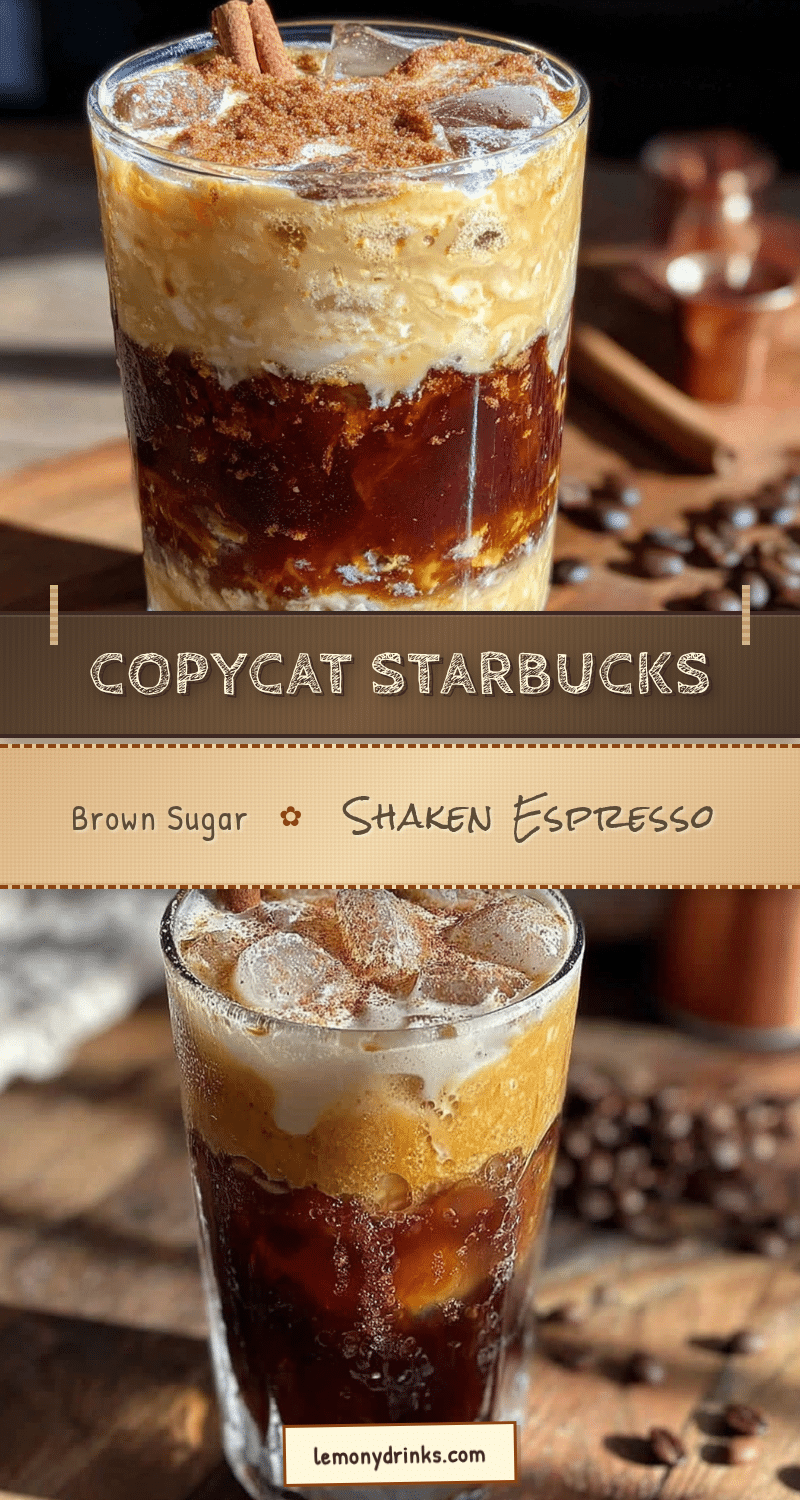 copycat starbucks brown sugar shaken espresso recipe