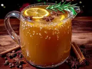 cozy crockpot wassail - featured image