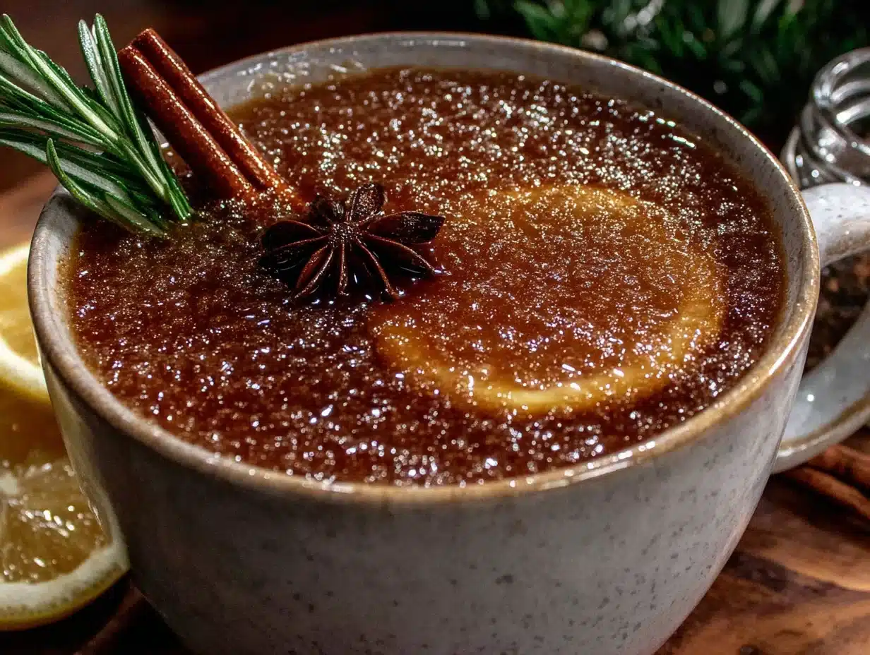 cozy slow cooker apple cider for two - featured image