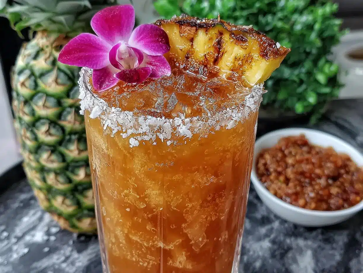 creamy coconut pineapple rum painkiller preparation steps