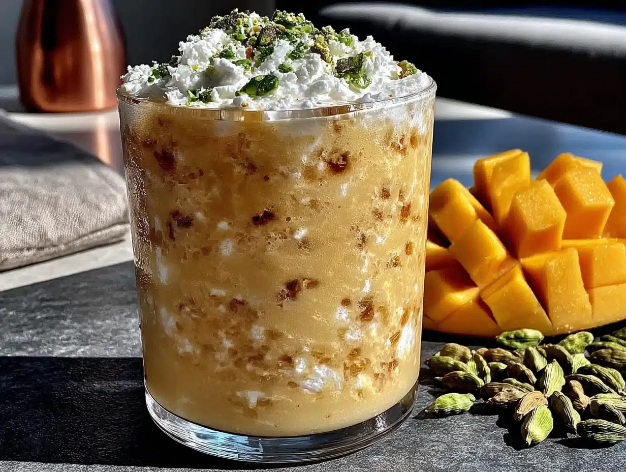 frozen mango lassi - featured image