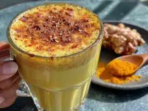 golden turmeric chai latte - featured image