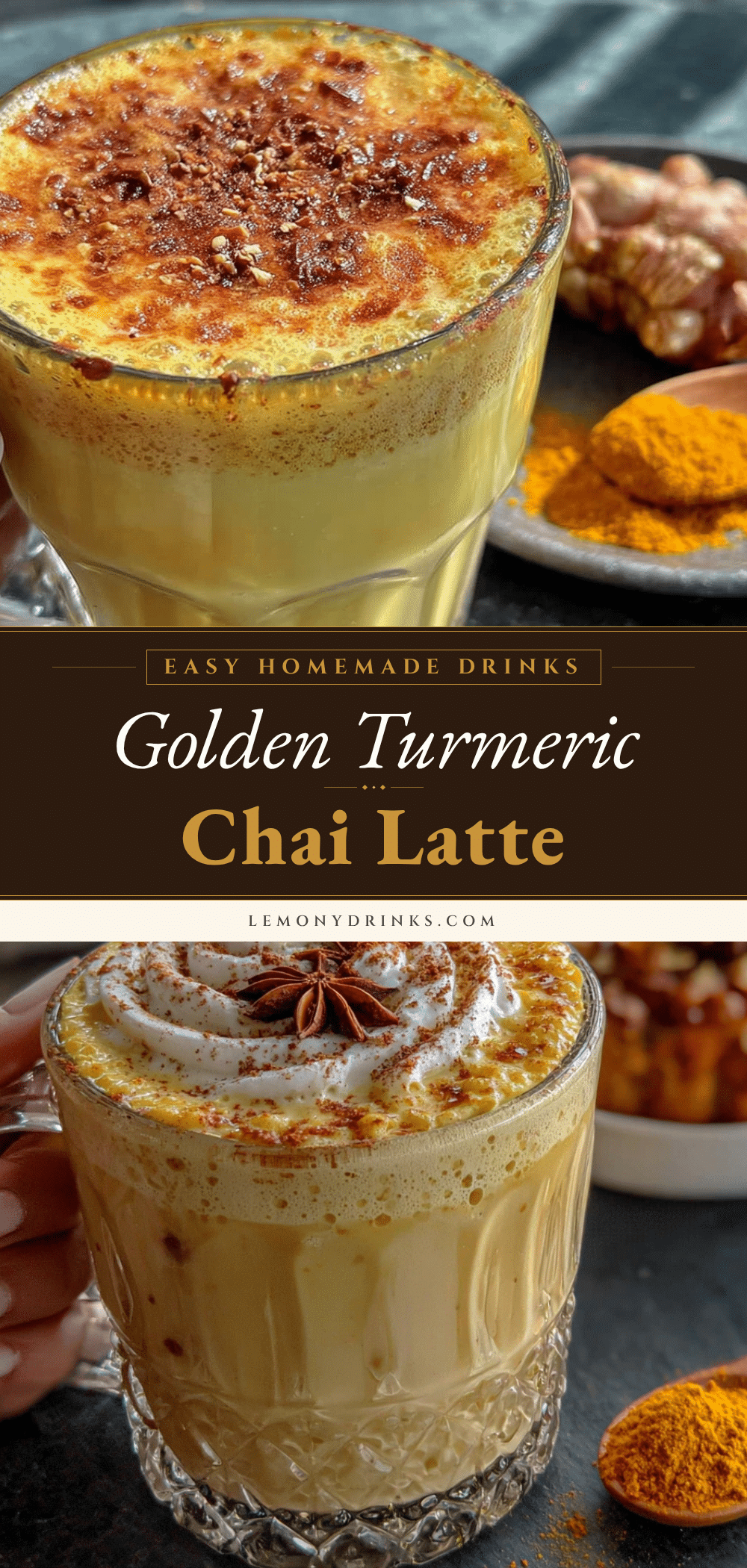 golden turmeric chai latte recipe