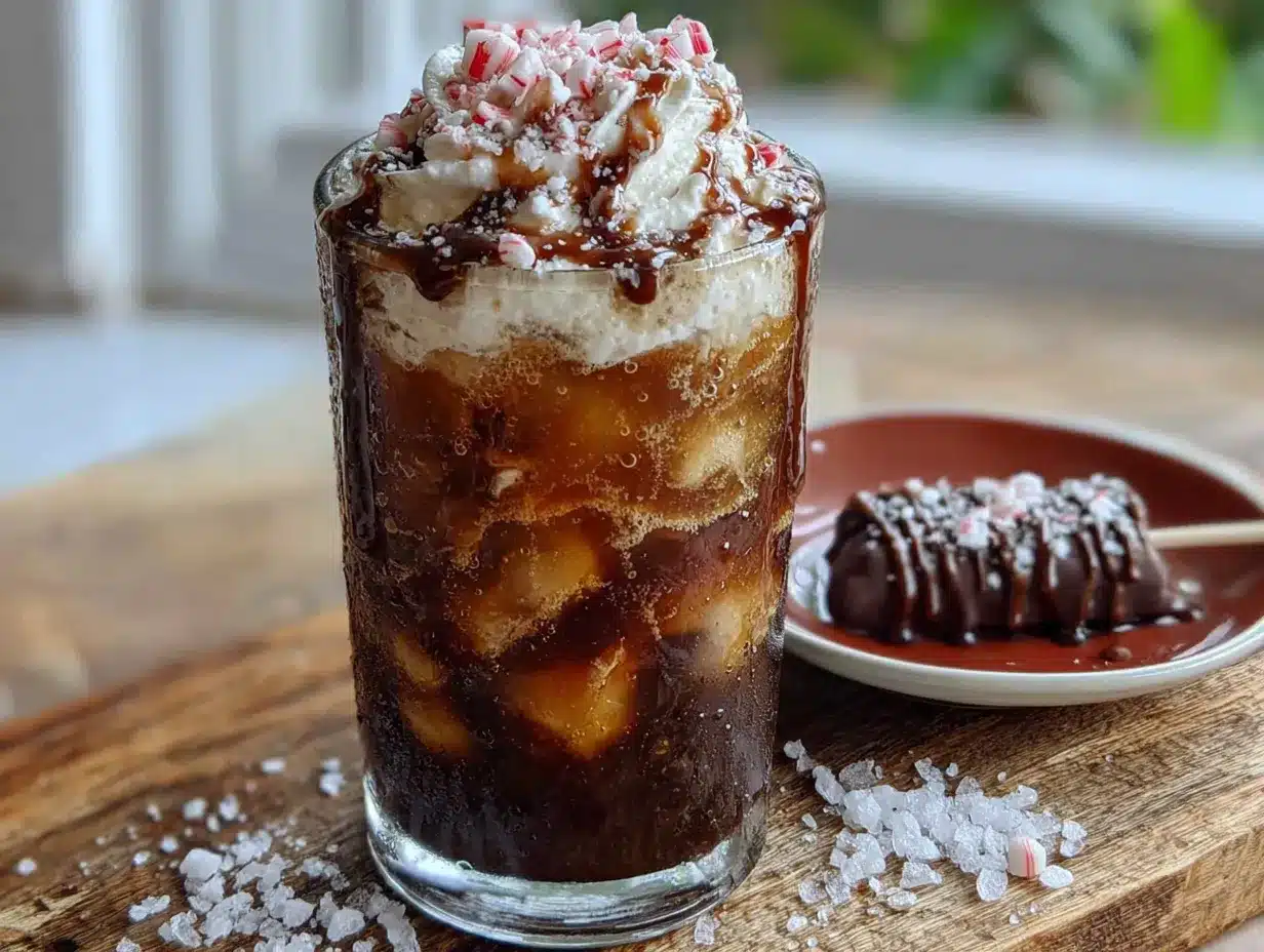 peppermint mocha cold brew preparation steps
