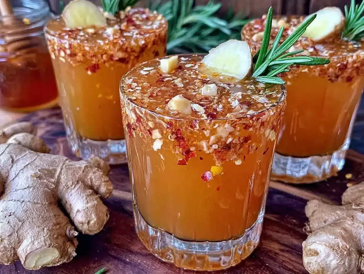 quick fire cider immunity shots preparation steps