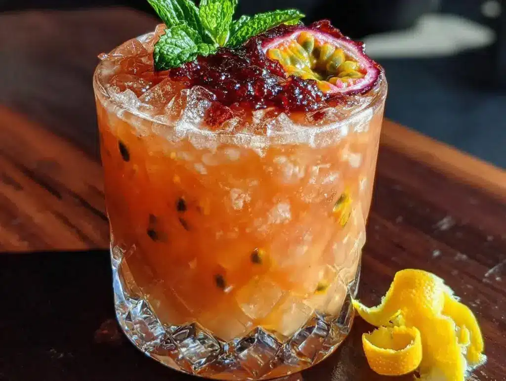 Tropical Passion Fruit Mai Tai - featured image