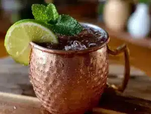 virgin cranberry moscow mule - featured image